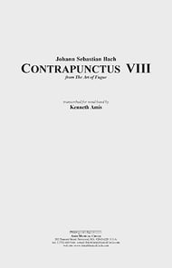 Contrapunctus 8 band score cover